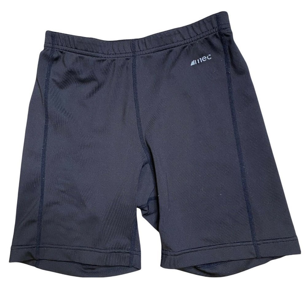 Mountain Equipment Co-Op Compression Shorts Womens XS Bicycling Black MEC